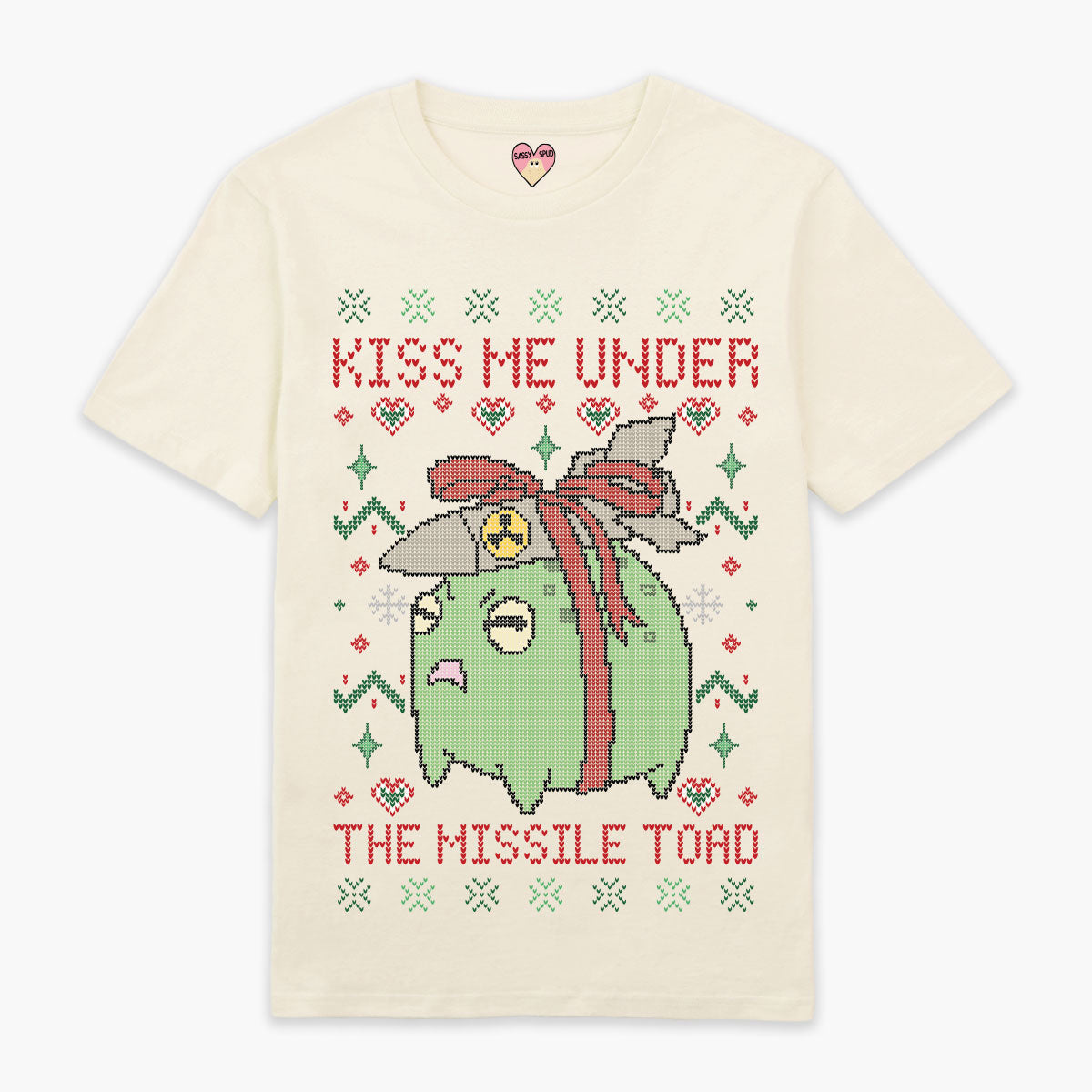 Missile Toad Christmas T-Shirt (Unisex)