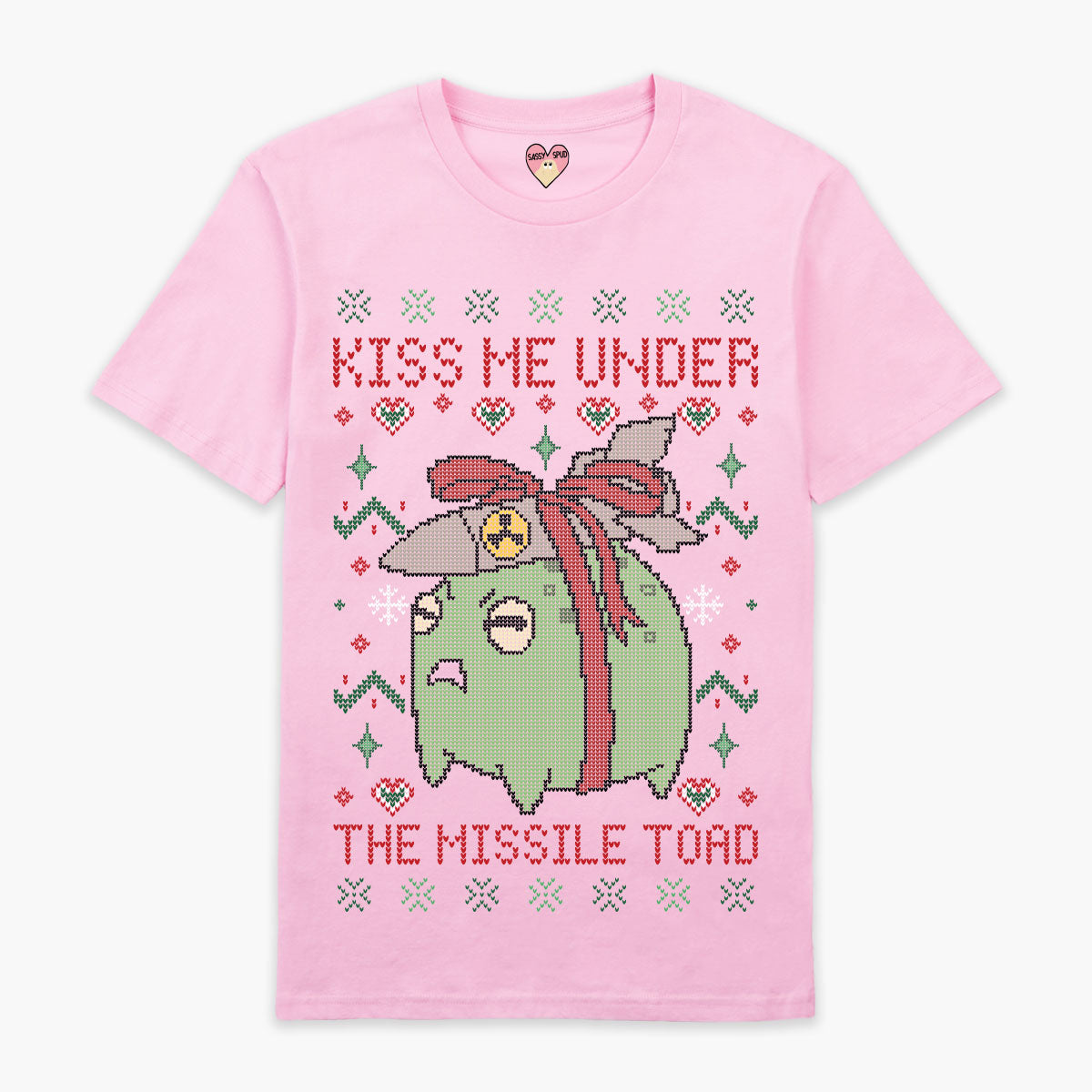 Missile Toad Christmas T-Shirt (Unisex)
