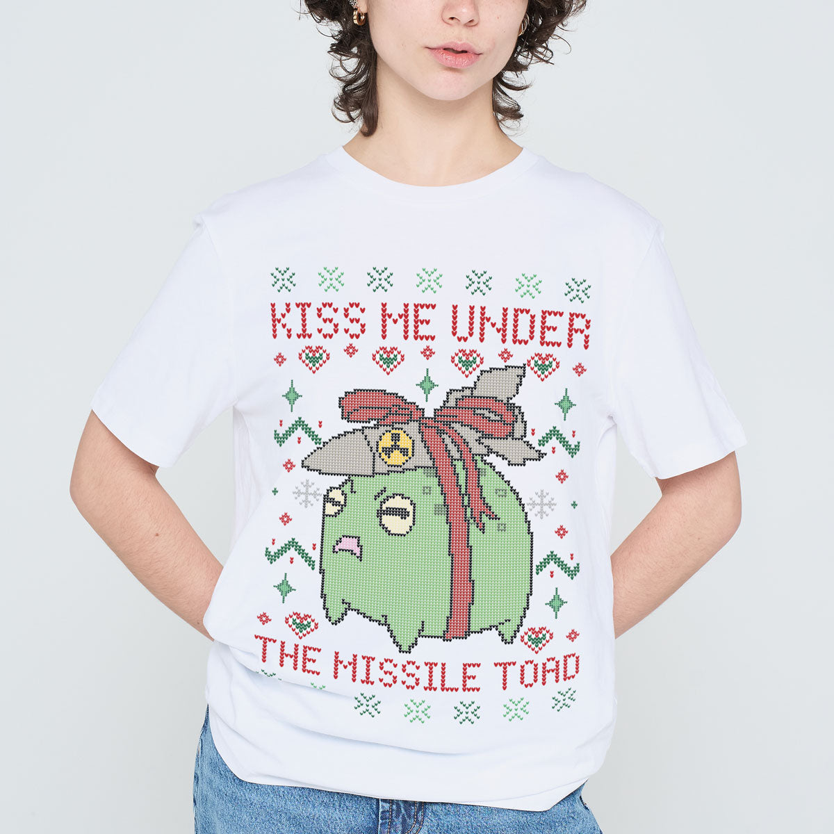 Missile Toad Christmas T-Shirt (Unisex)