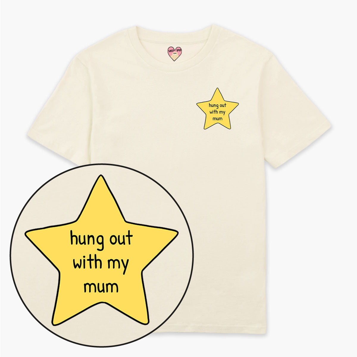 Mum Gold Star T-Shirt (Unisex)