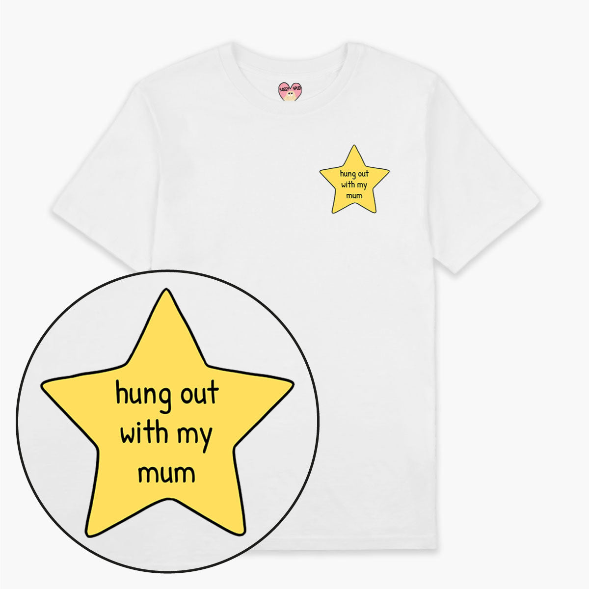 Mum Gold Star T-Shirt (Unisex)
