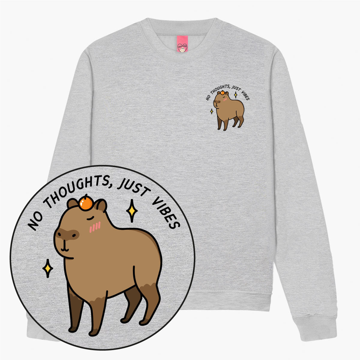 No Thoughts Just Vibes Sweatshirt (Unisex)