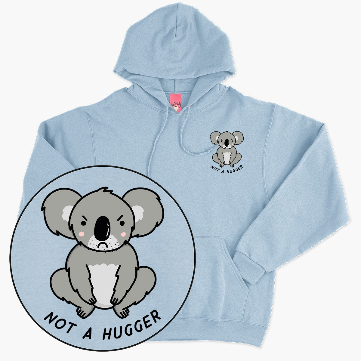 Not A Hugger Hoodie (Unisex)
