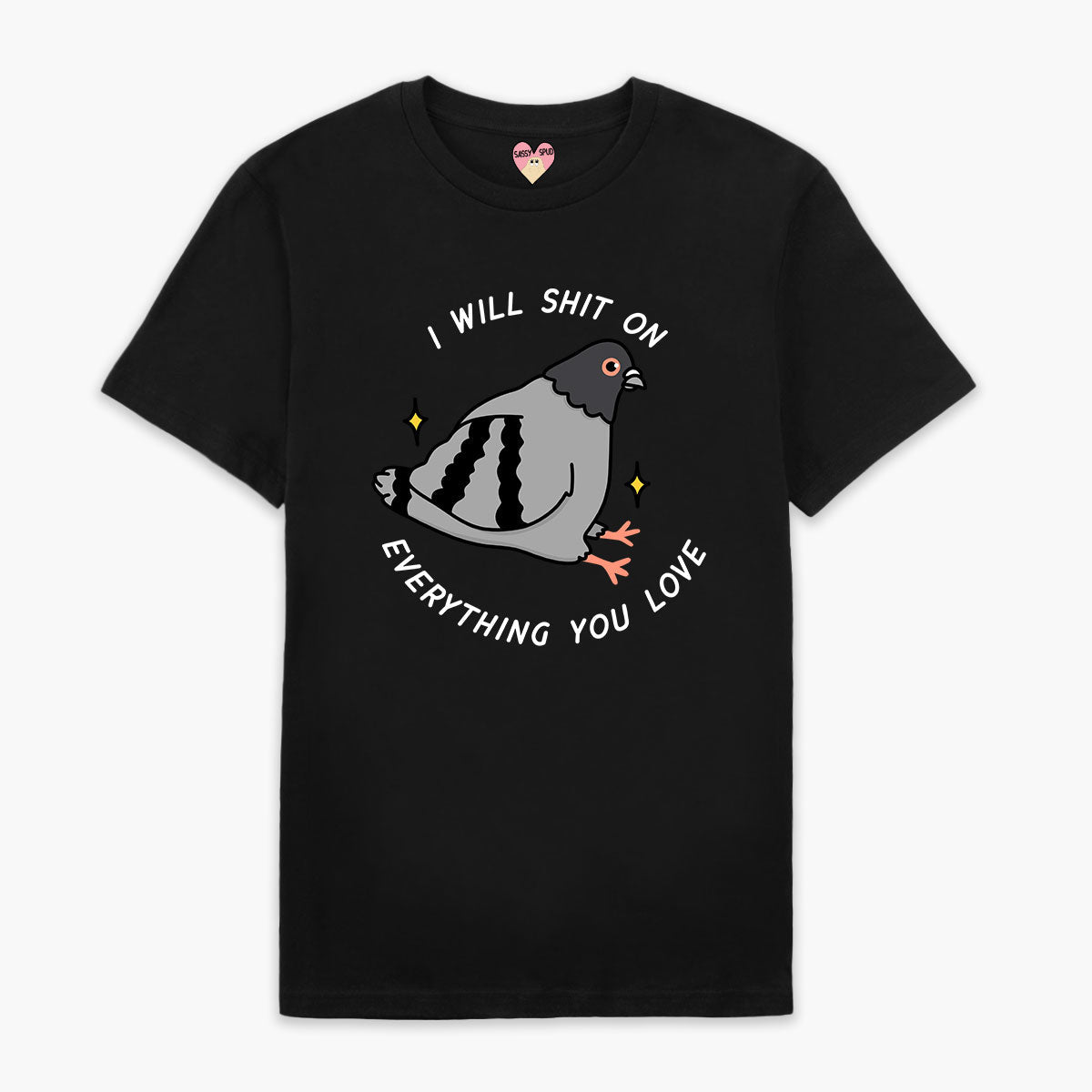 Pigeon Poo Full Print T-Shirt (Unisex)