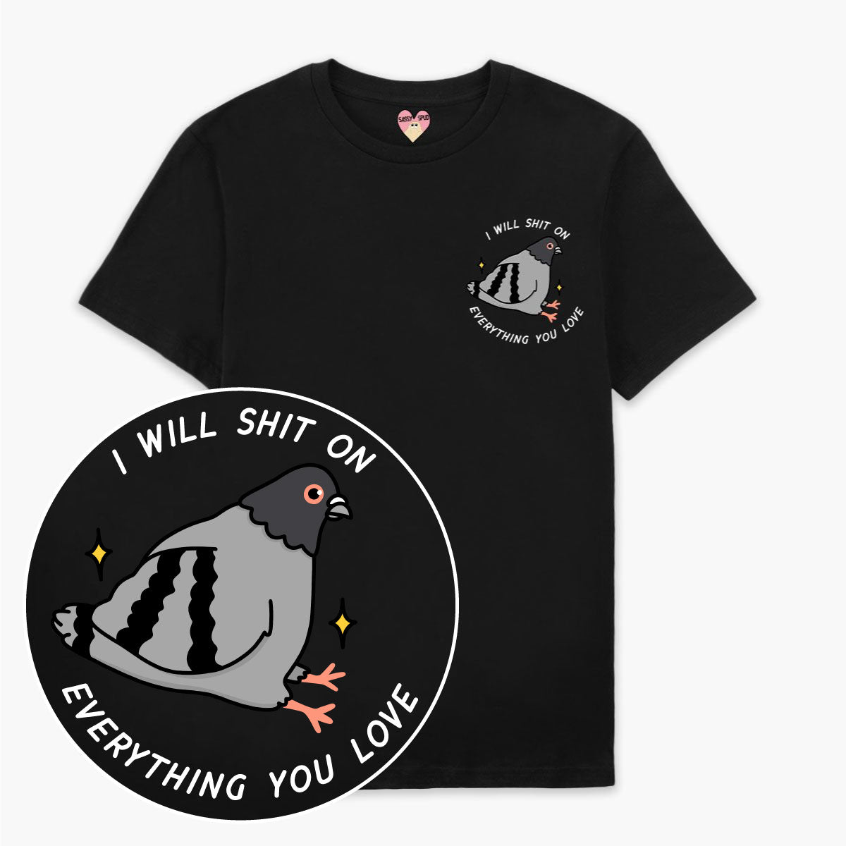 Pigeon Poo T-Shirt (Unisex)