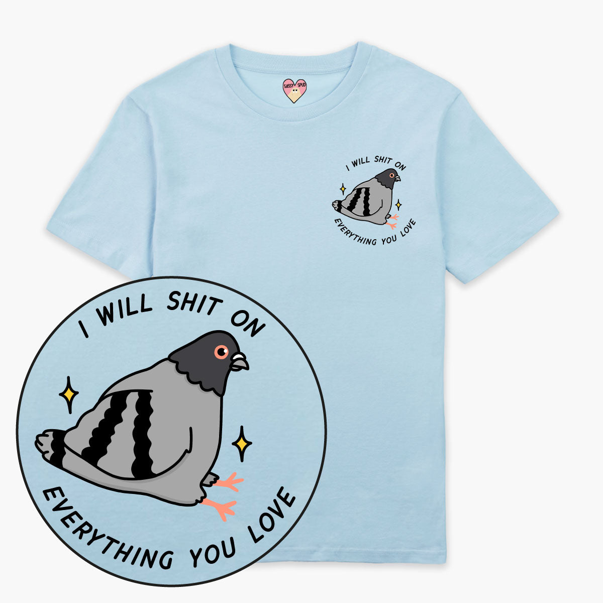 Pigeon Poo T-Shirt (Unisex)