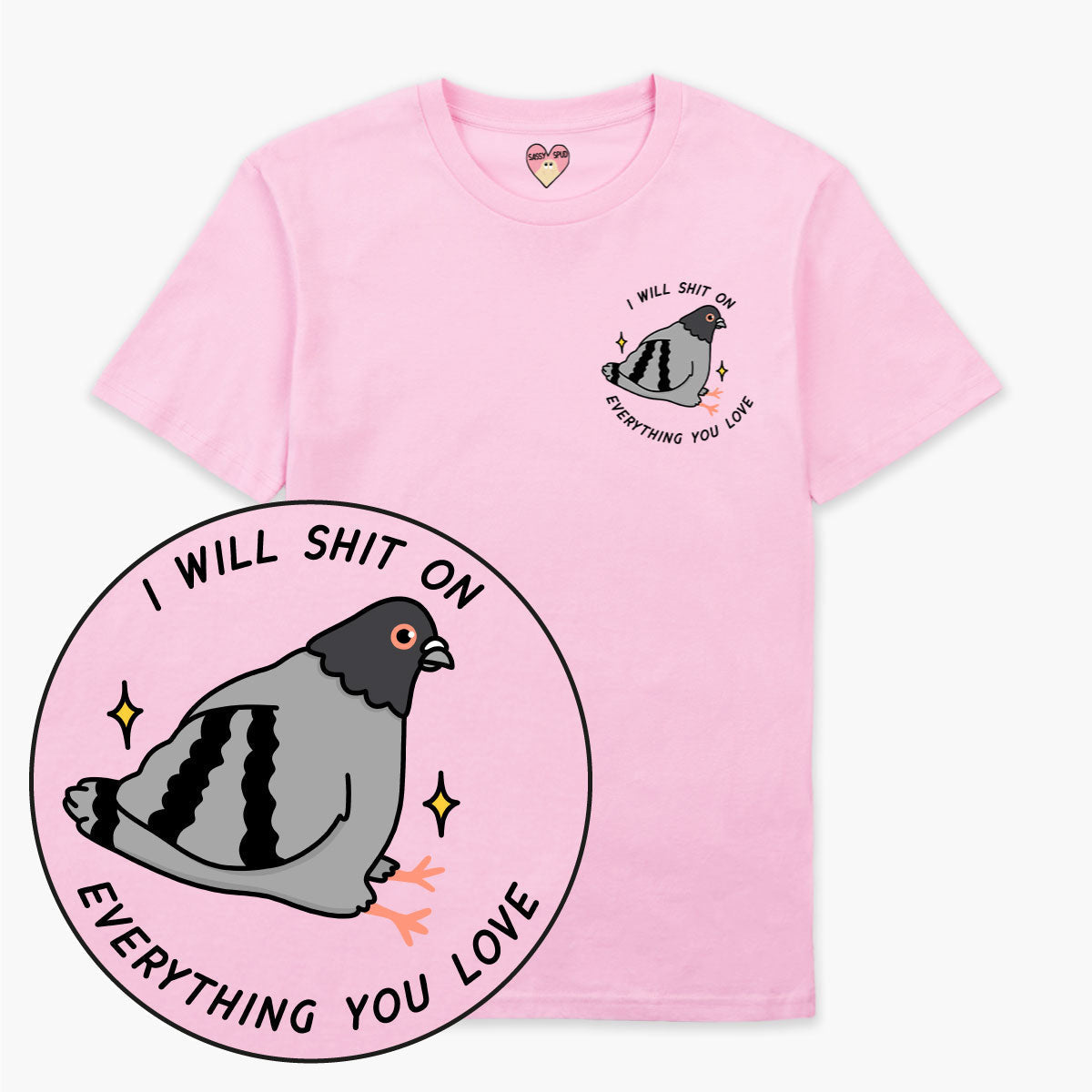 Pigeon Poo T-Shirt (Unisex)
