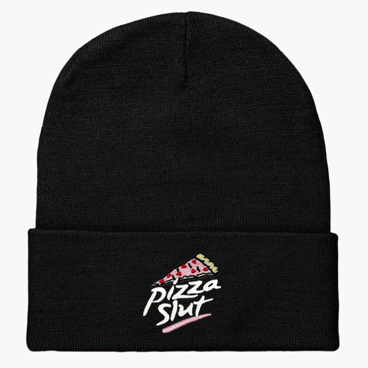 Pizza Slut Embroidered Beanie