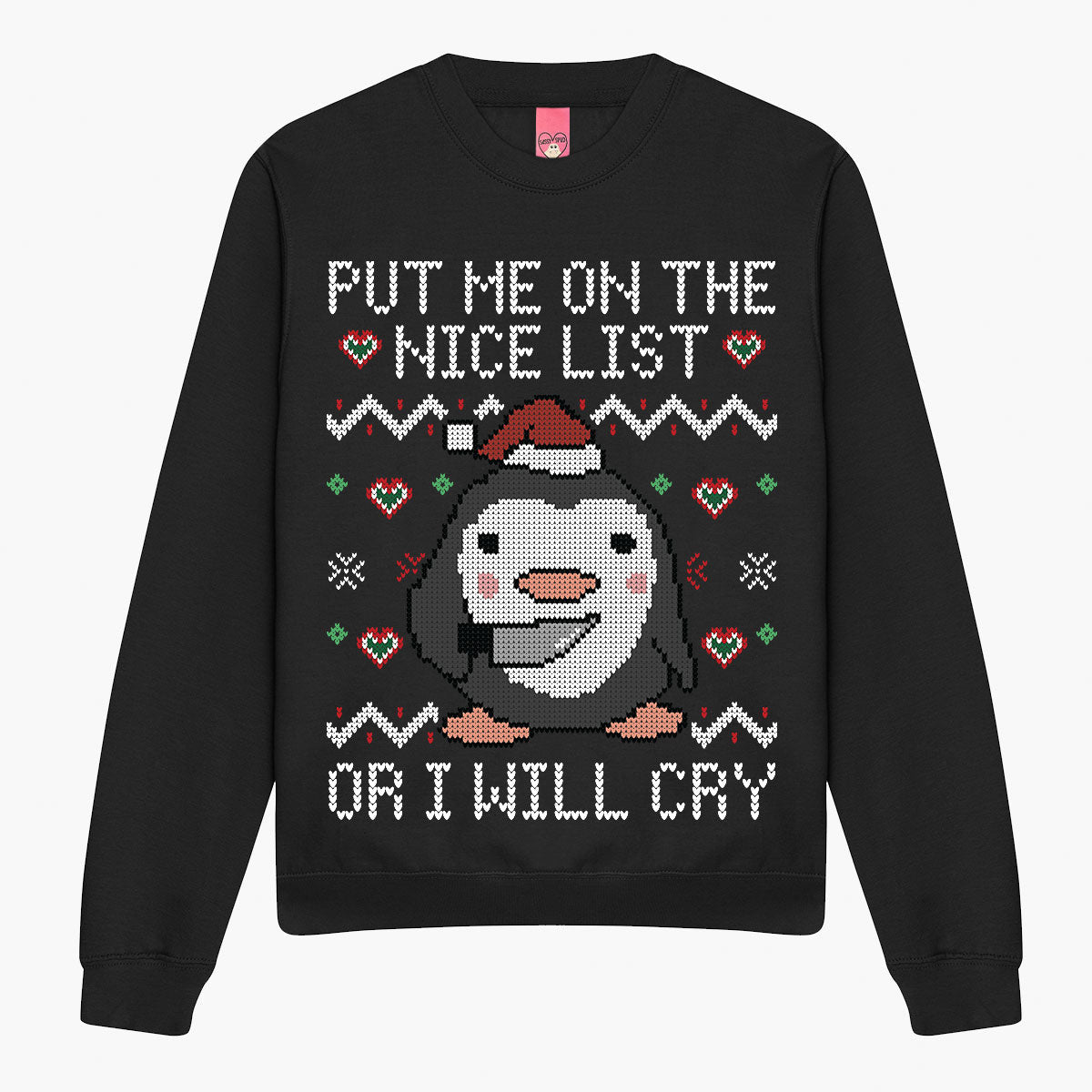 Put Me On The Nice List Christmas Jumper (Unisex)