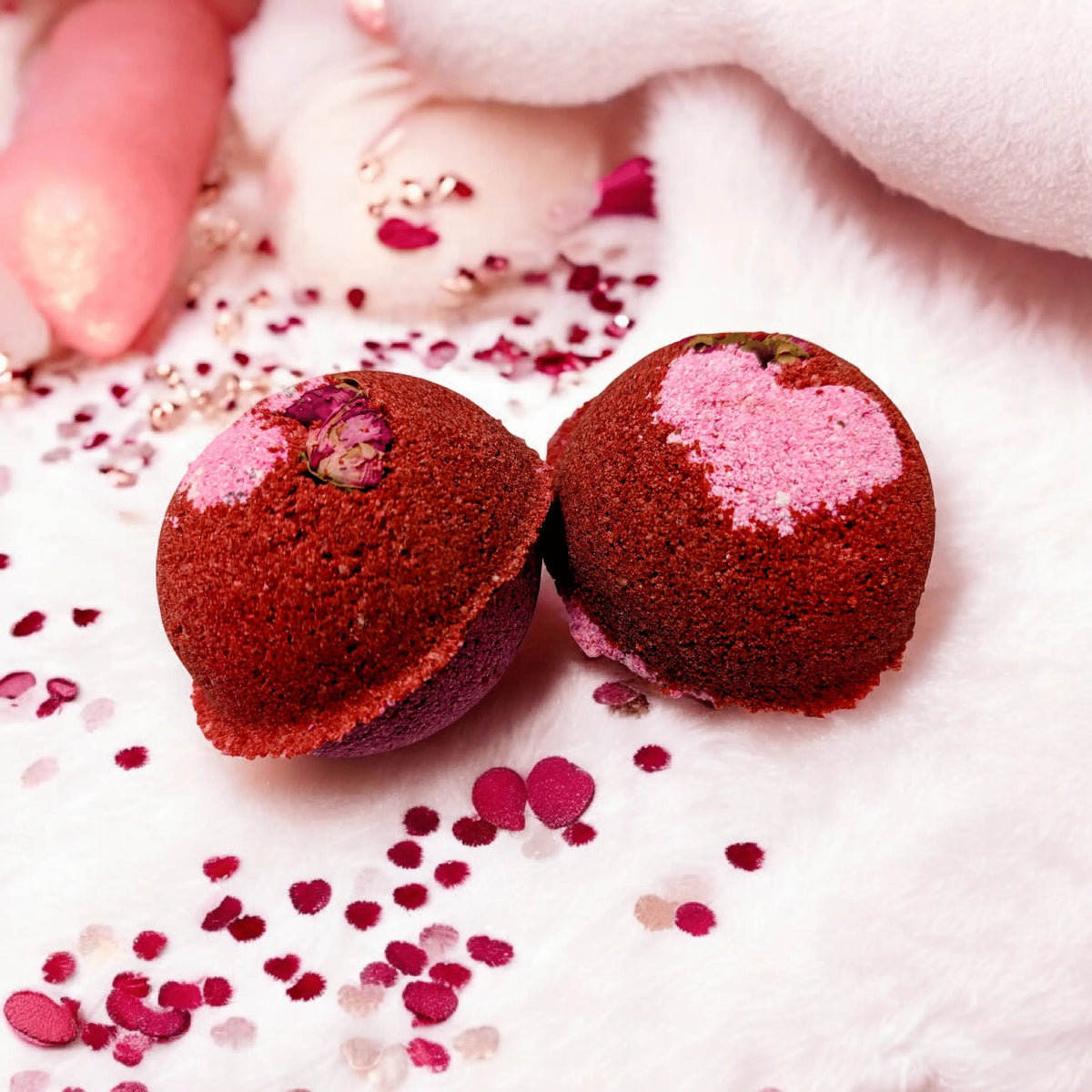 Raspberry Rose Romance - Bath Bomb