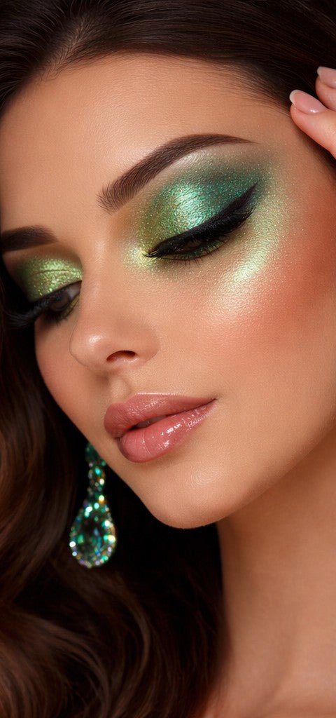 Green Mermaid Siren Shadow