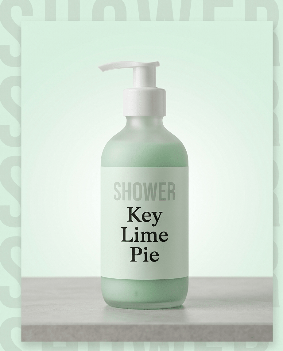 Key Lime Pie Shower Cream
