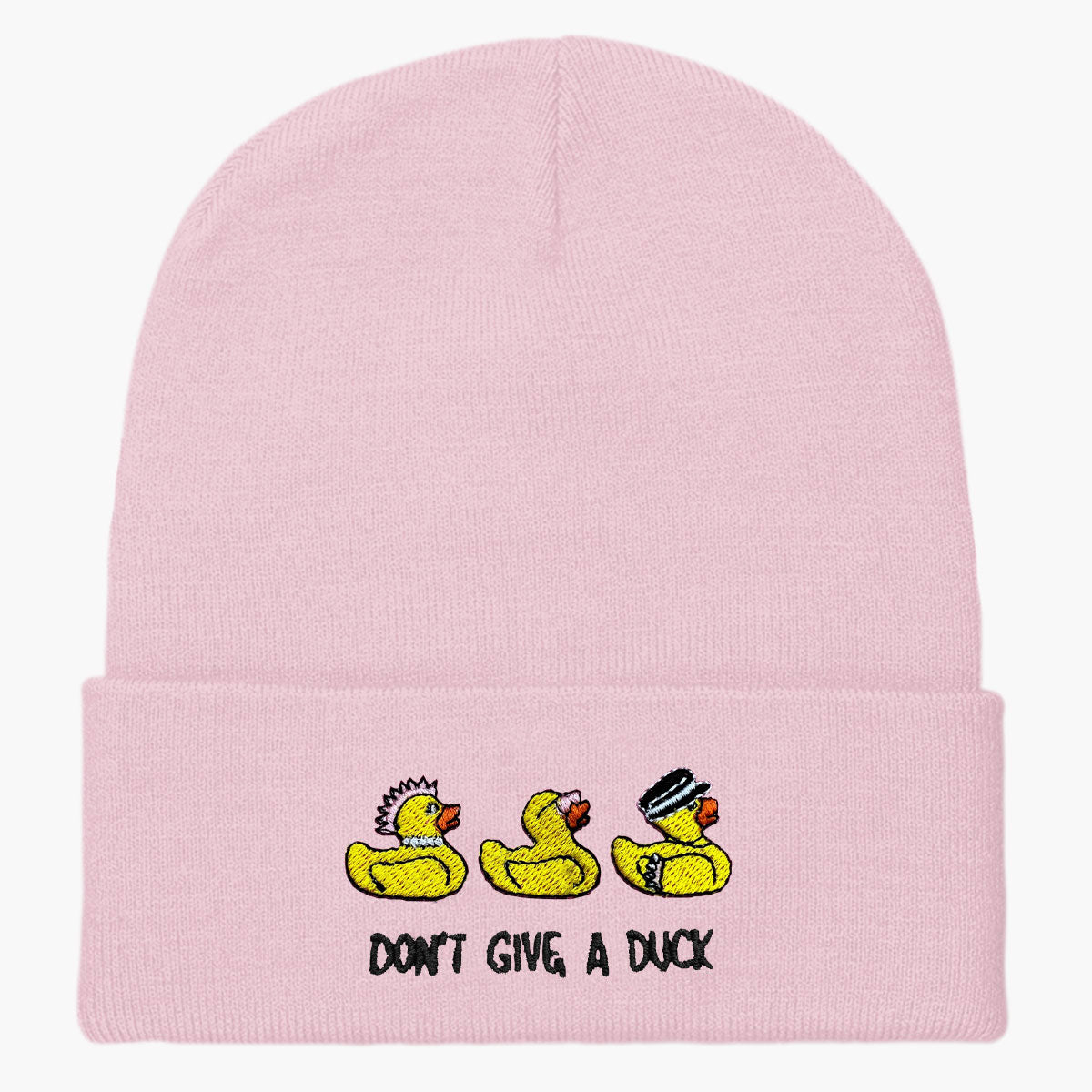 Rubber Ducks Embroidered Beanie