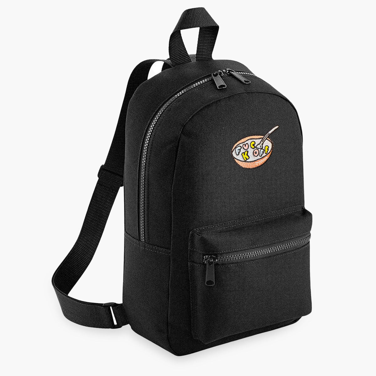 Rude Cereal Embroidered Mini Backpack