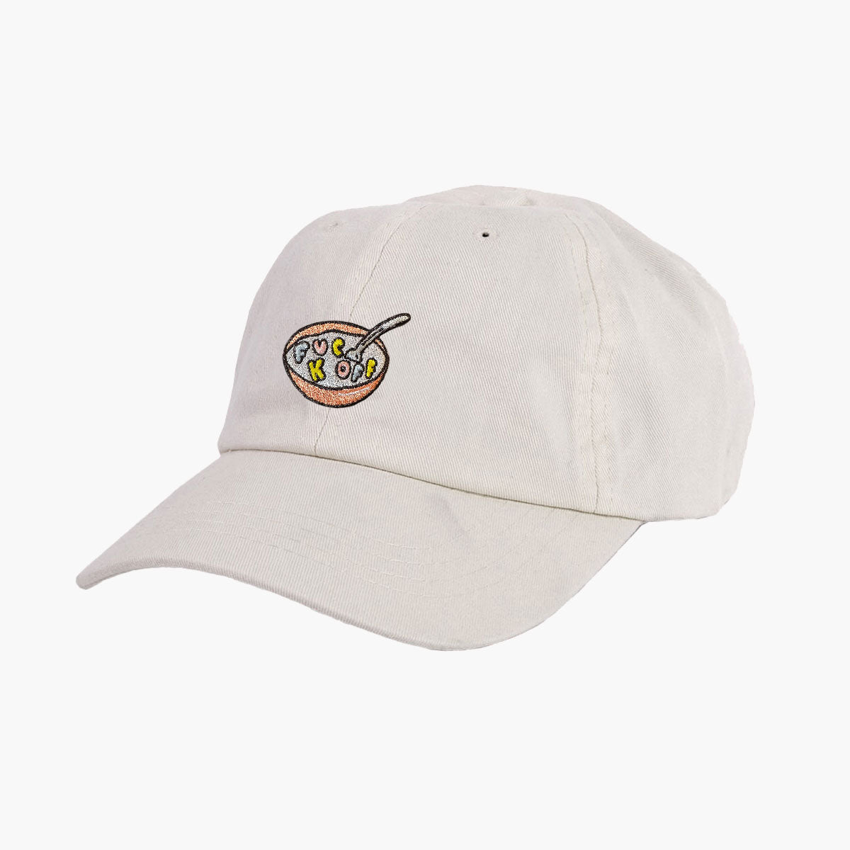 Rude Cereal Embroidered Mom Cap