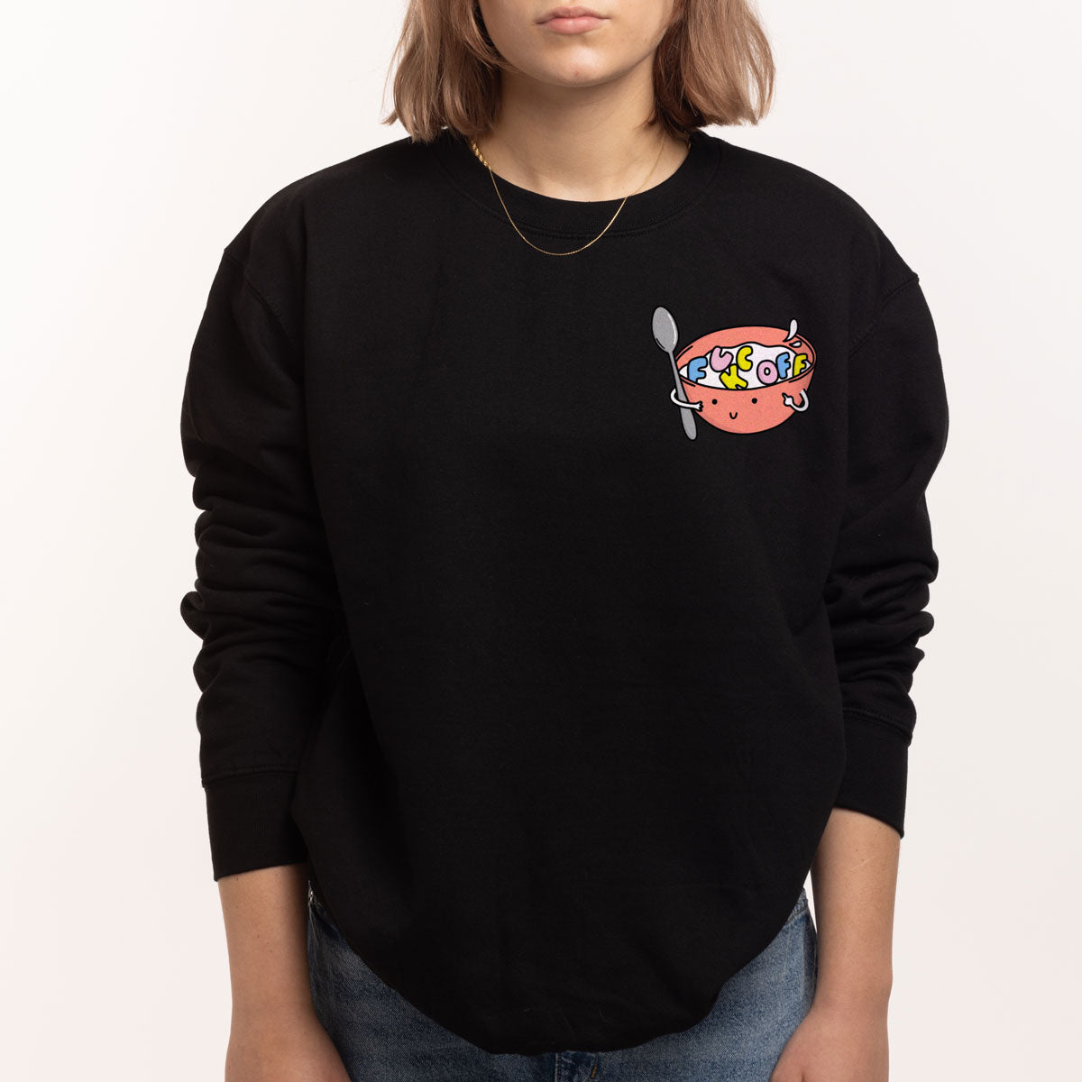 Rude Cereal Sweatshirt (Unisex)