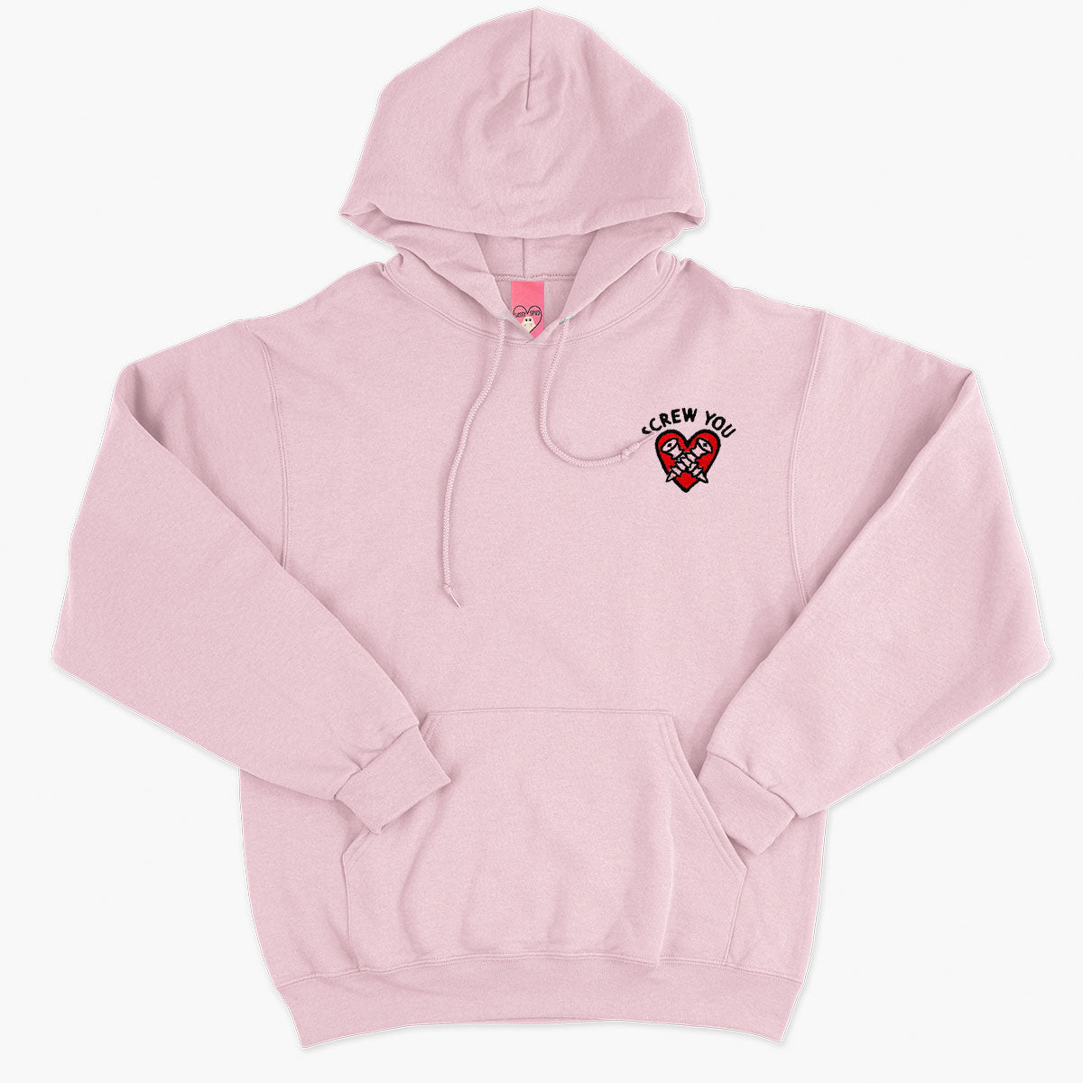 Screw You Embroidered Hoodie (Unisex)