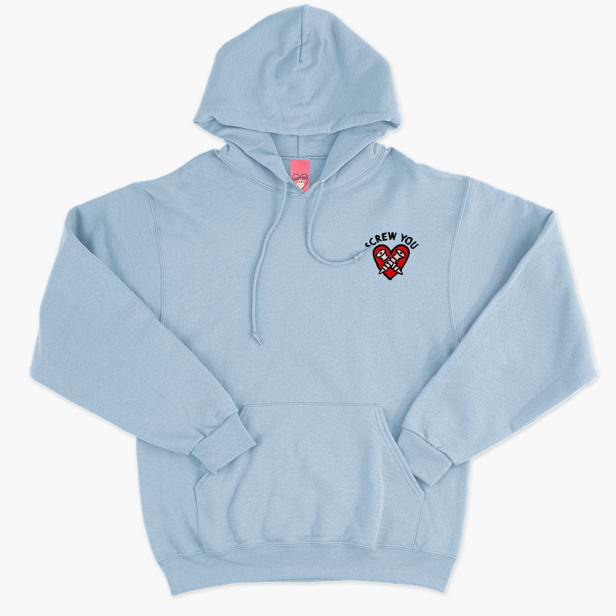 Screw You Embroidered Hoodie (Unisex)