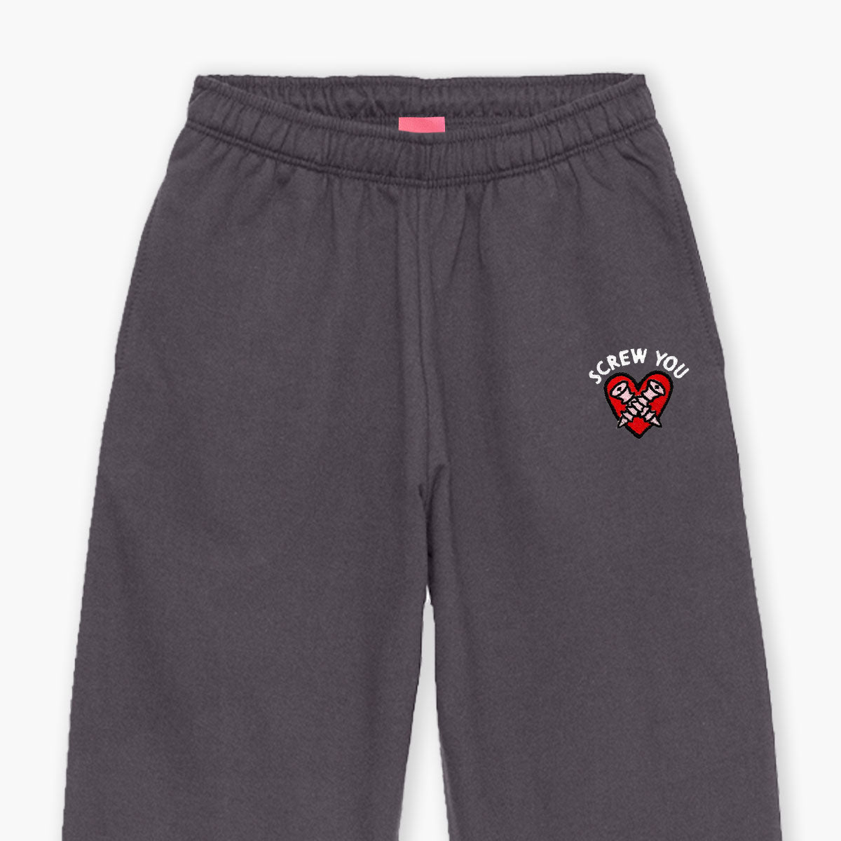 Screw You Embroidered Joggers (Unisex)