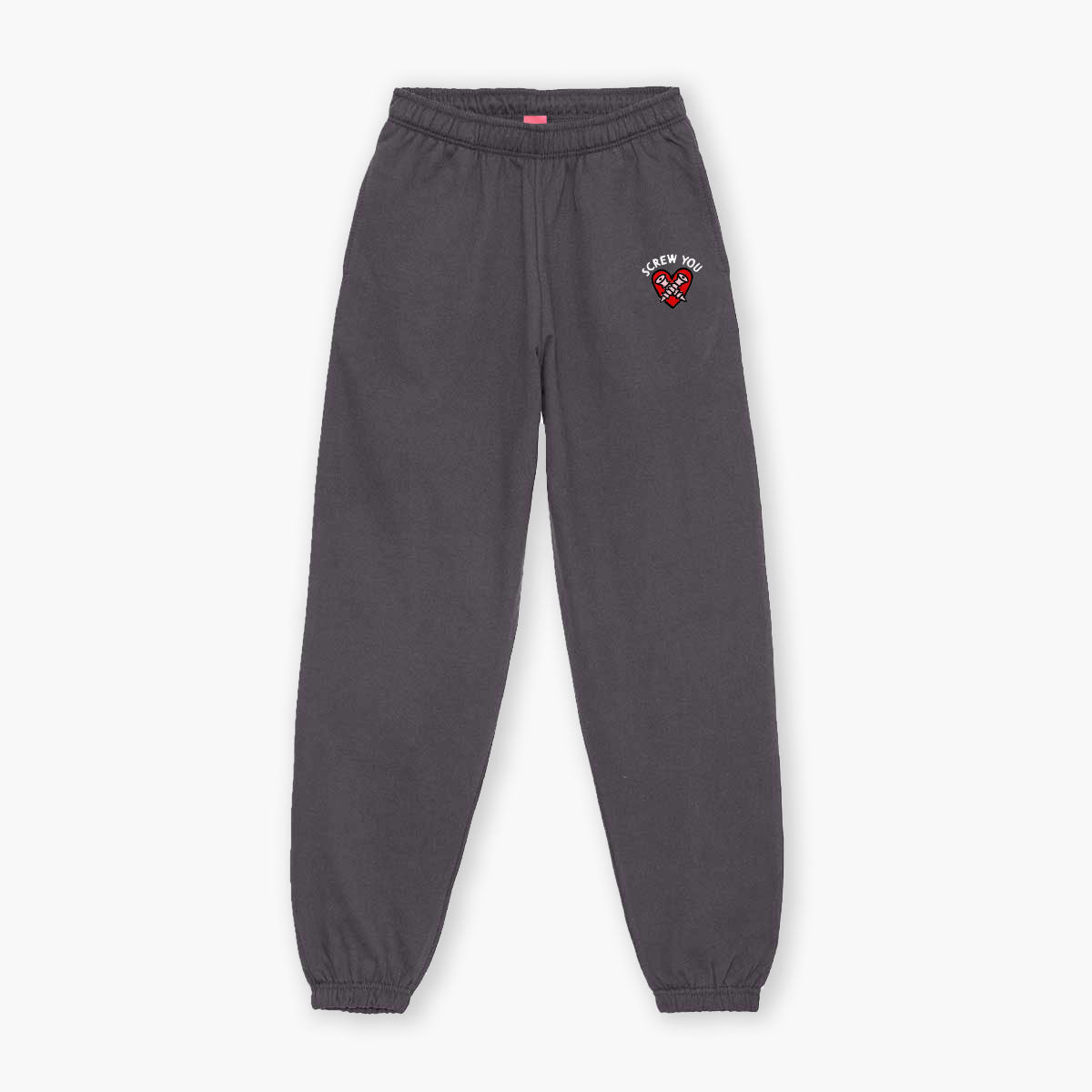 Screw You Embroidered Joggers (Unisex)