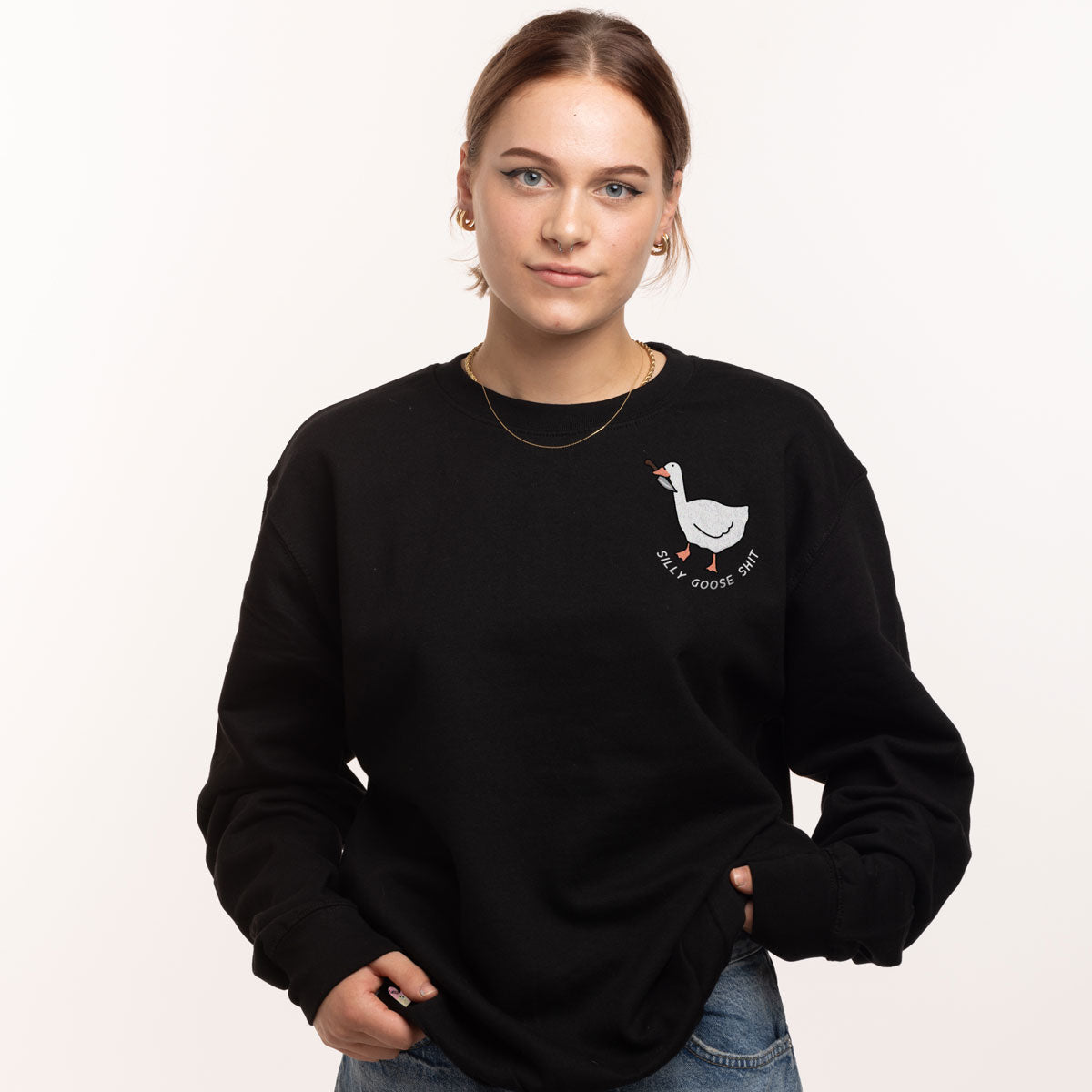 Silly Goose Sh*t Sweatshirt (Unisex)