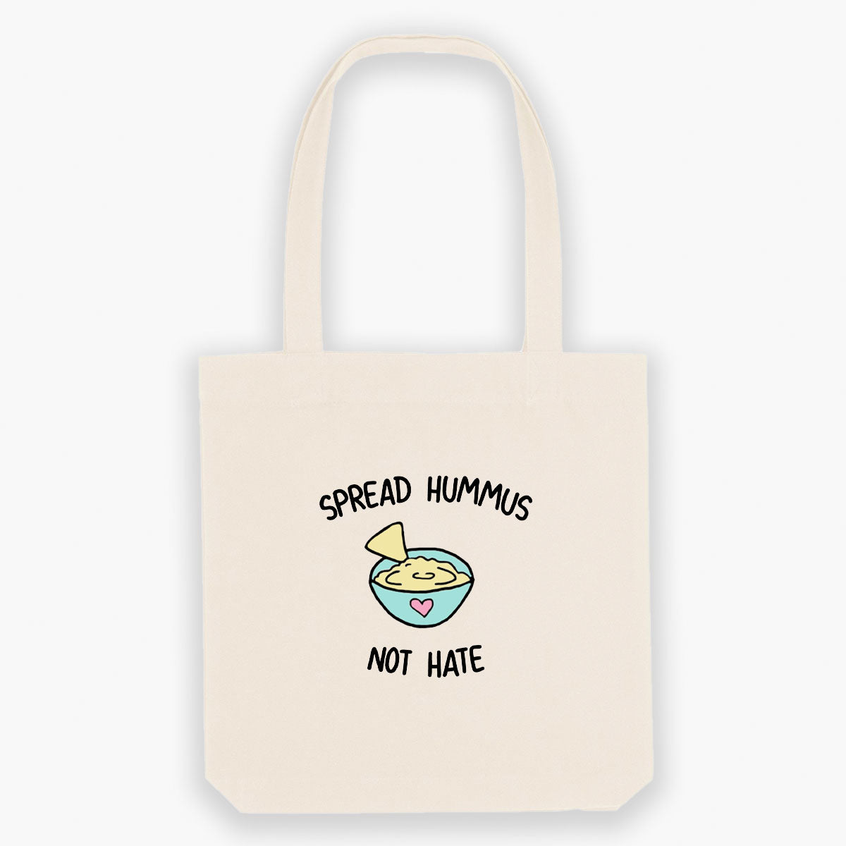 Spread Hummus Not Hate Tote Bag