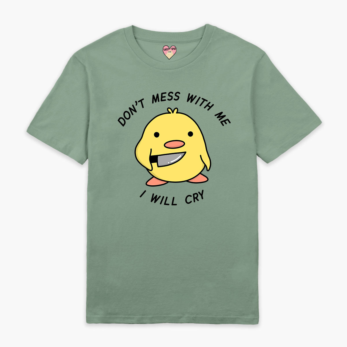 Stabby Chick Full Print T-Shirt (Unisex)