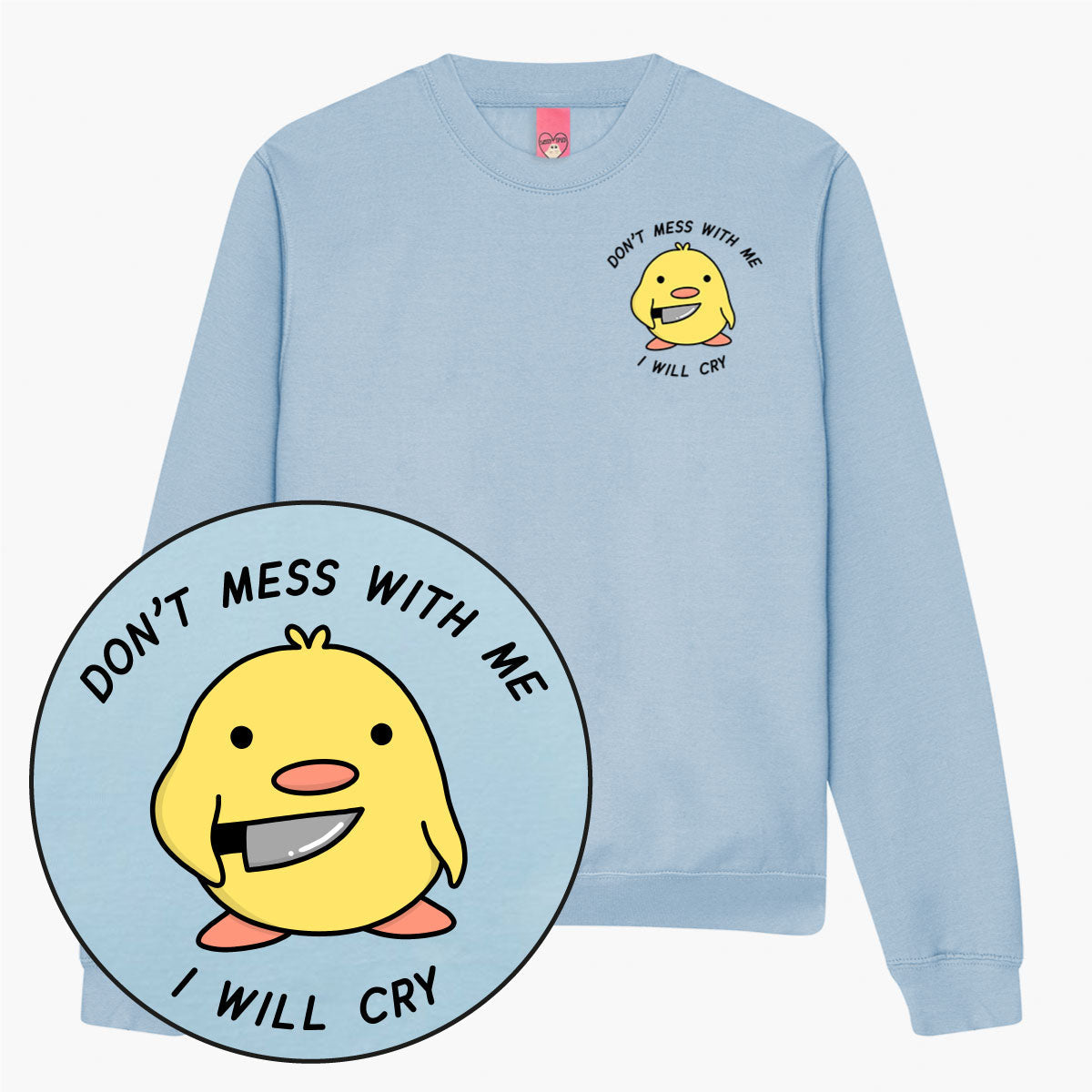 Stabby Chick Sweatshirt (Unisex)