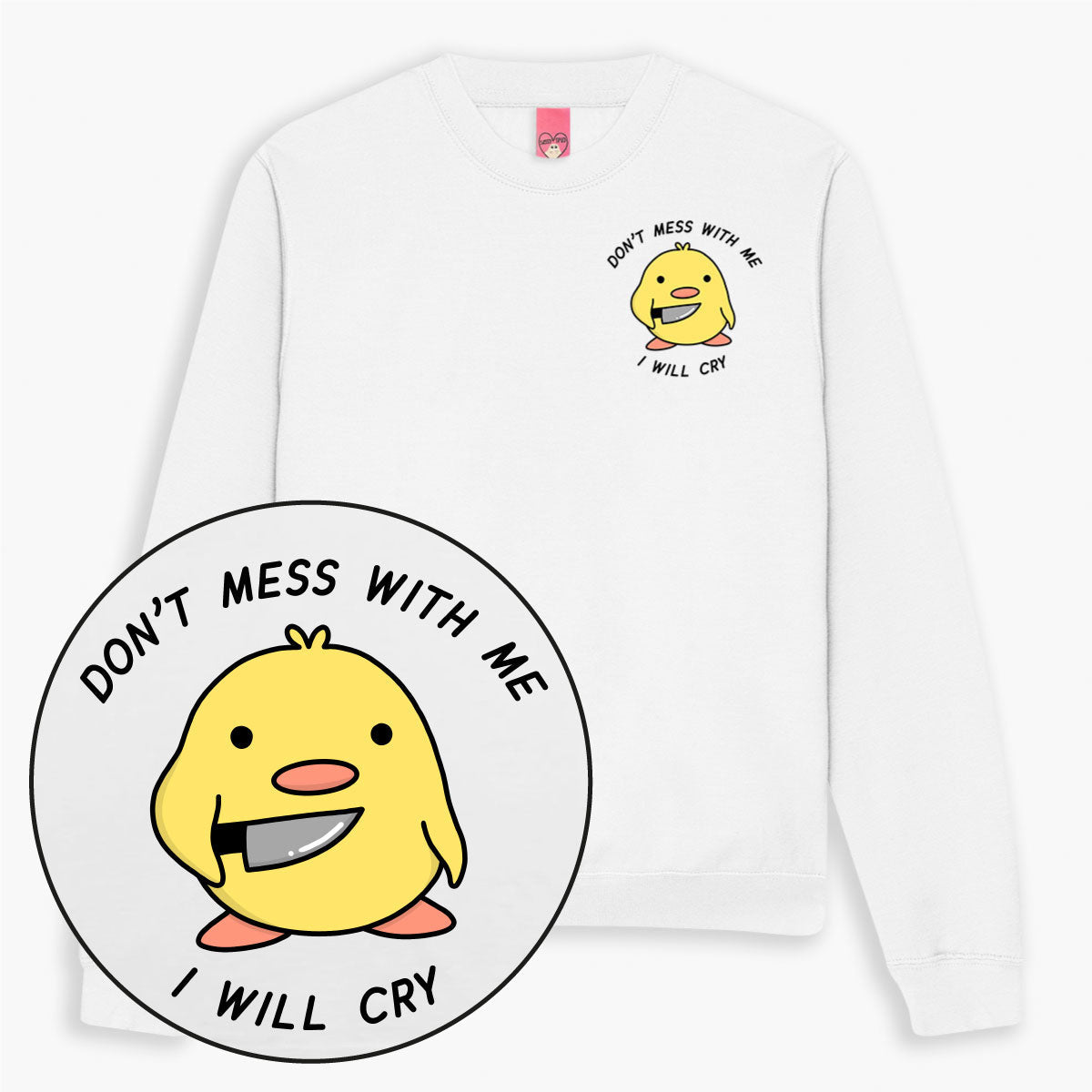 Stabby Chick Sweatshirt (Unisex)