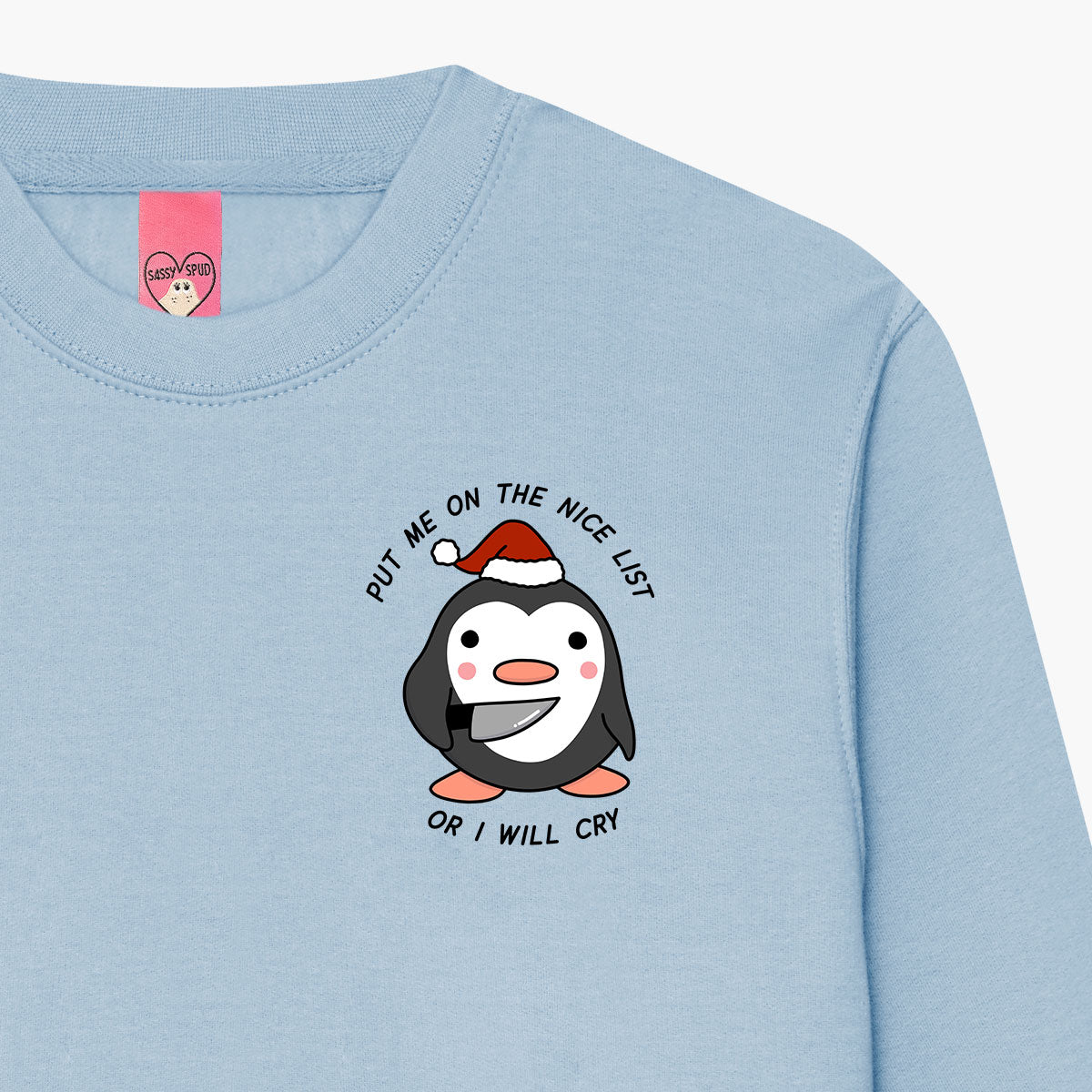 Stabby Penguin Christmas Jumper (Unisex)