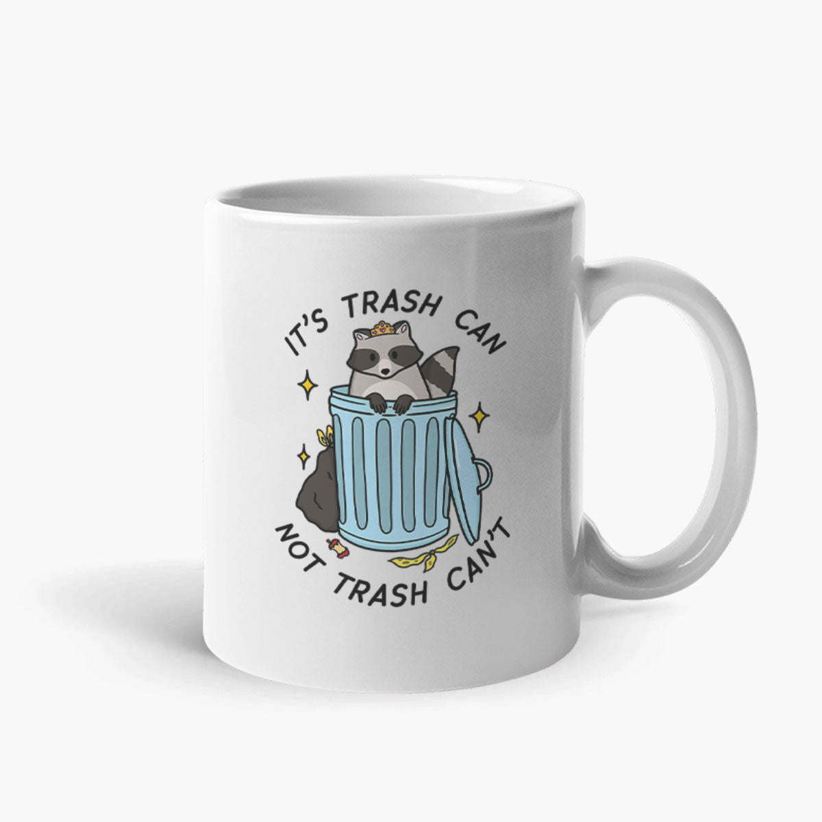Trash Can Coffee Mug