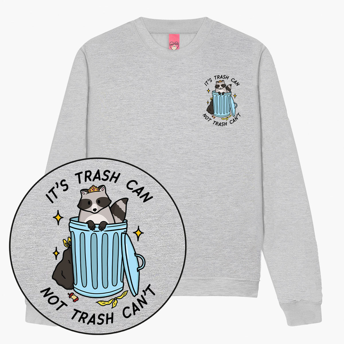 Trash Can Sweatshirt (Unisex)