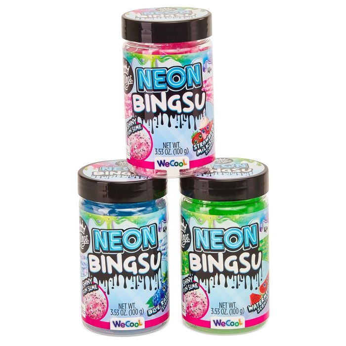 Neon Bingsu Fruity Slime Pot