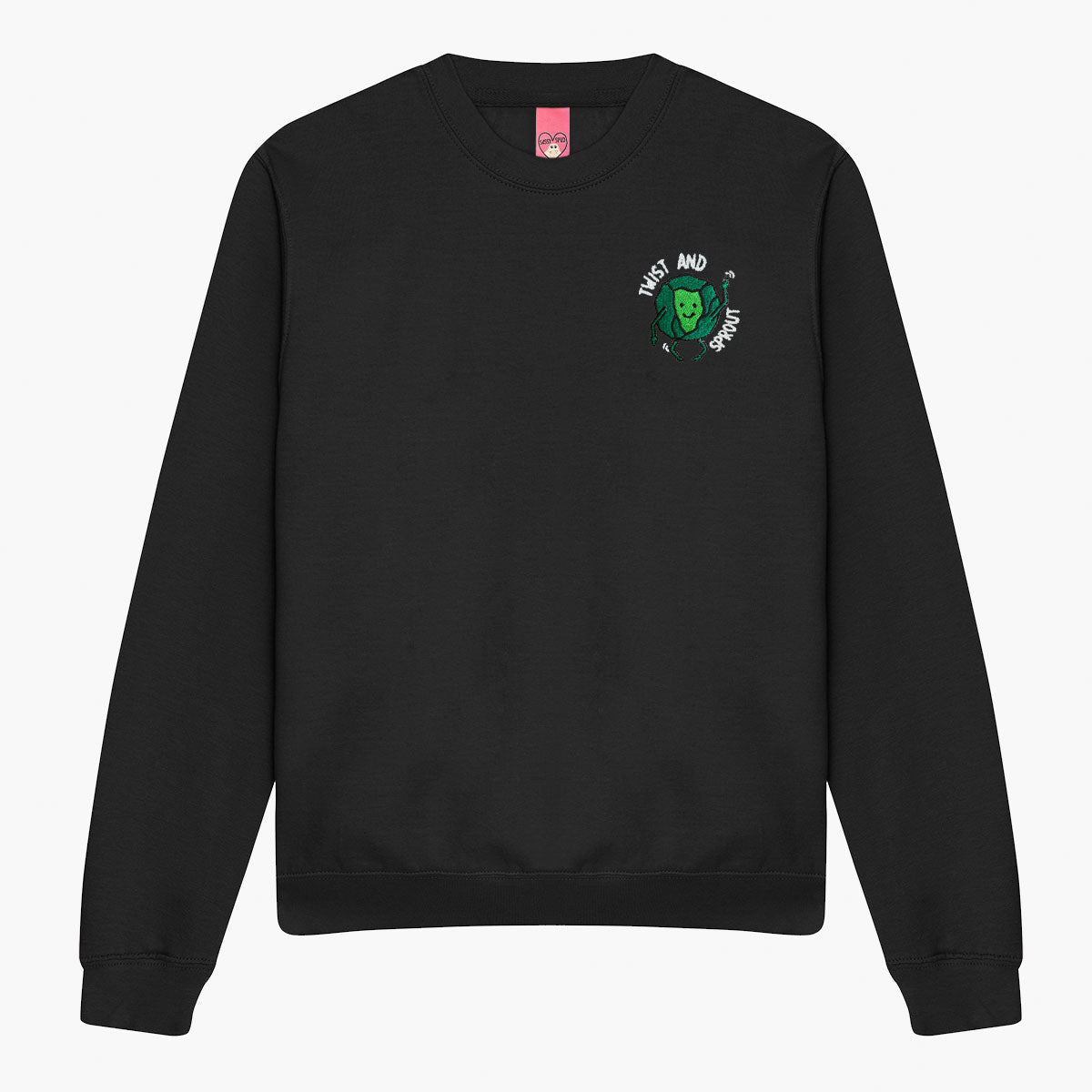 Twist And Sprout Embroidered Sweatshirt (Unisex)