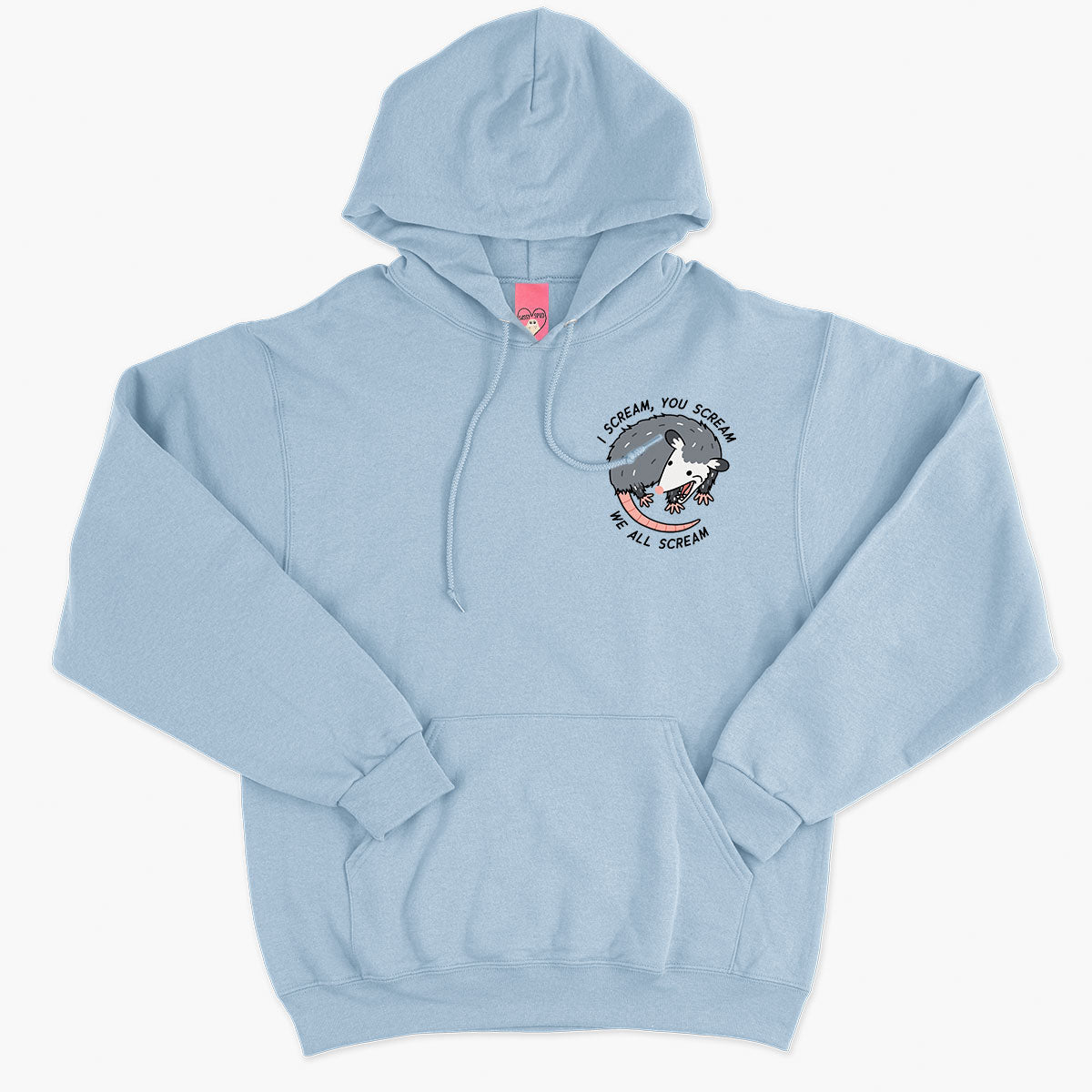 We All Scream Possum Hoodie (Unisex)