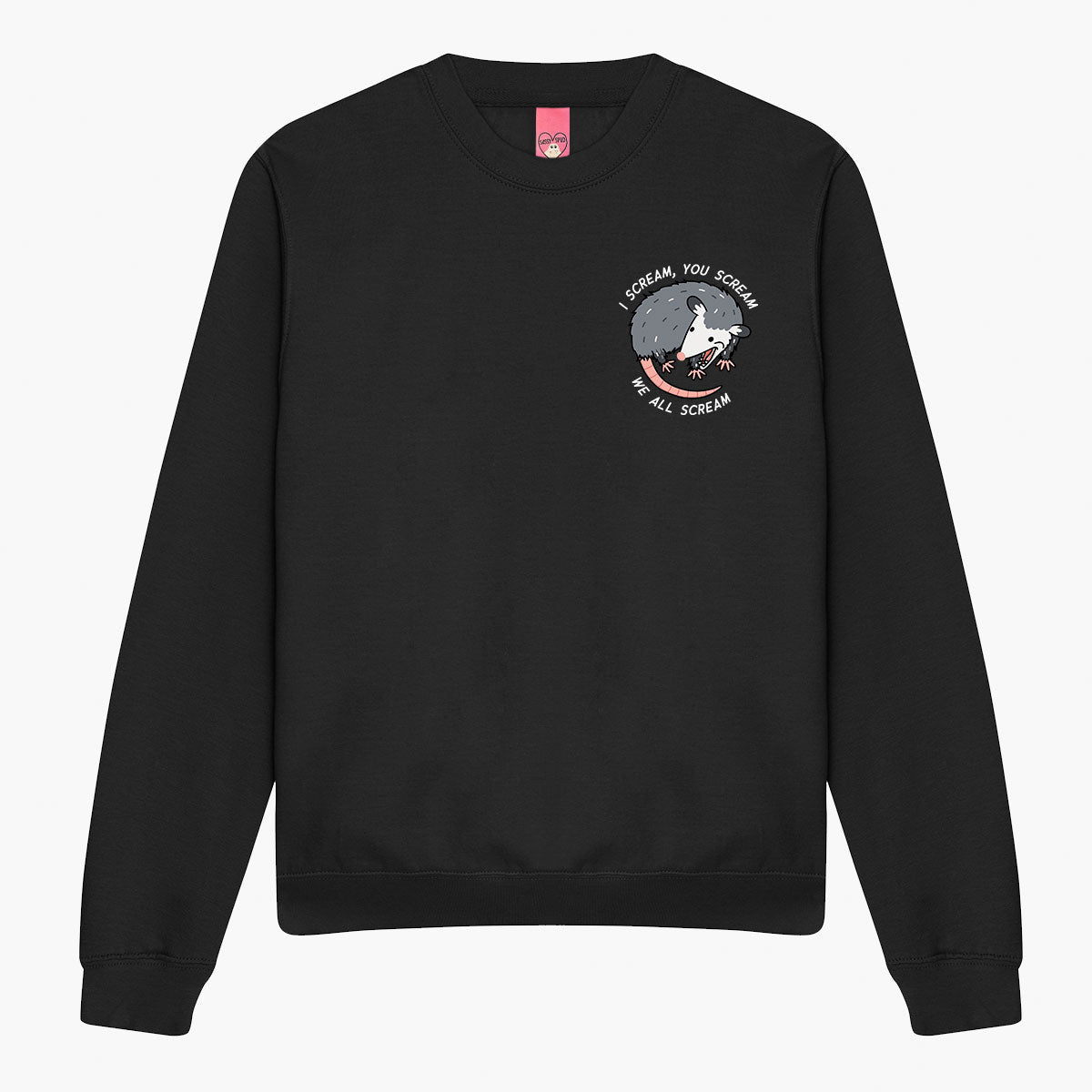 We All Scream Possum Sweatshirt (Unisex)