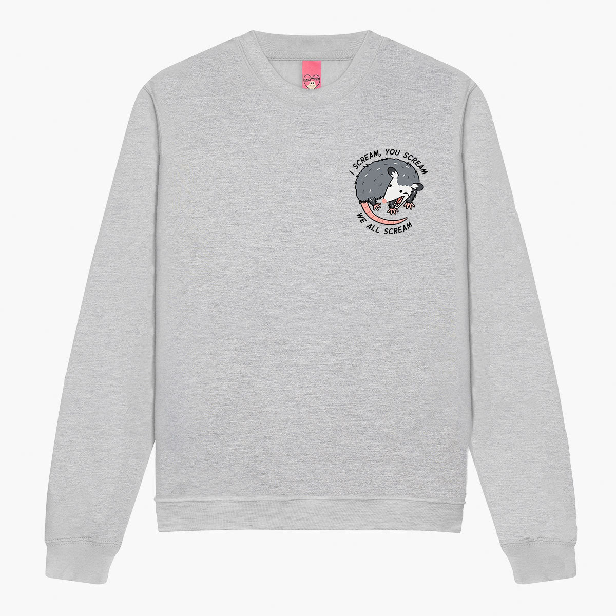 We All Scream Possum Sweatshirt (Unisex)